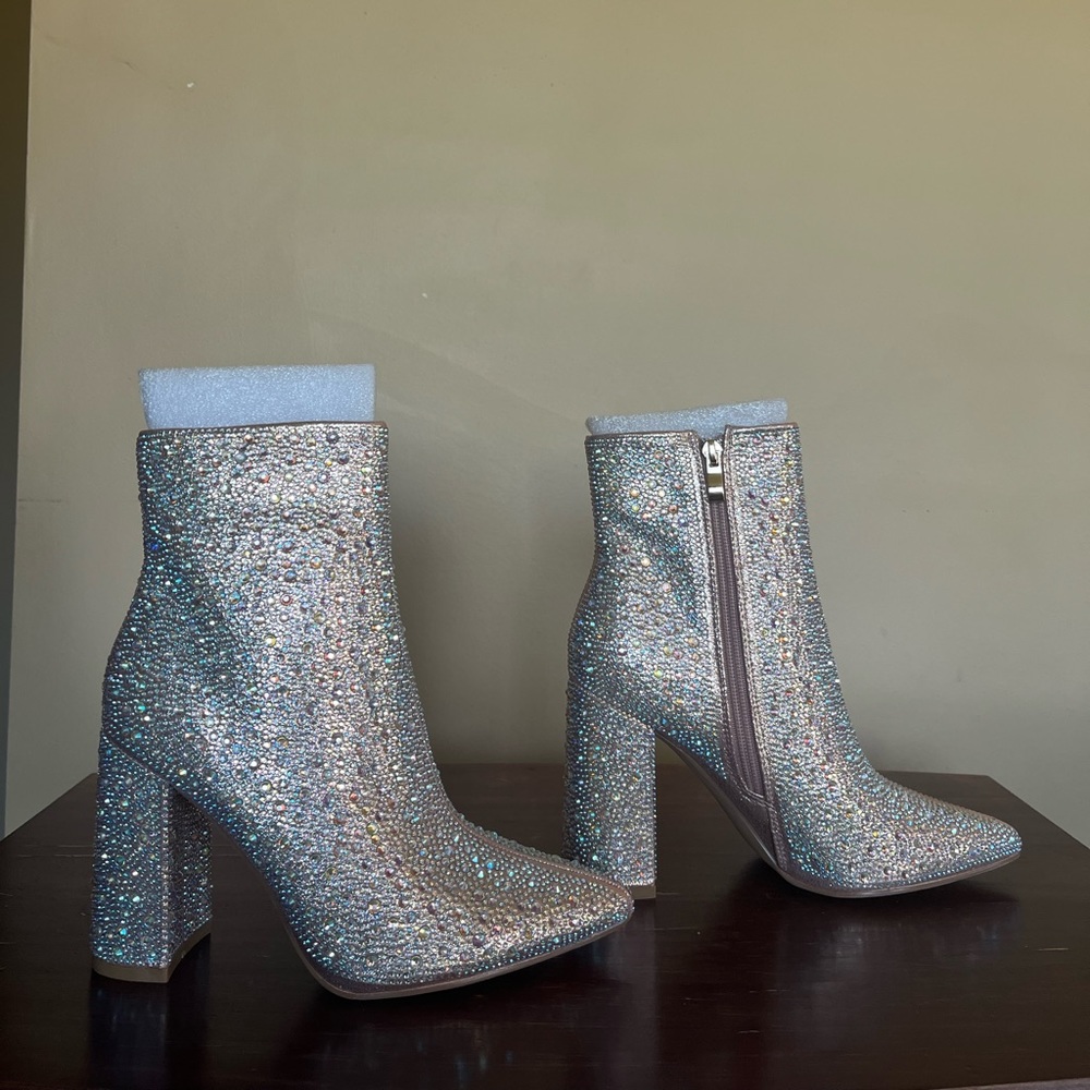 Miss Lola Rhinestone Booties